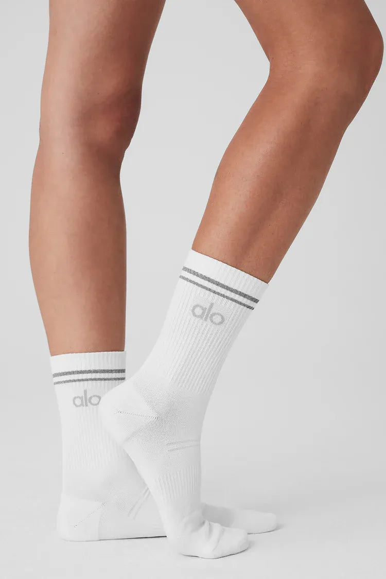 Meia Unisex Half-crew Performance detalhe