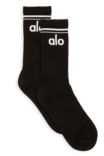 Meia Unisex Retrô Black