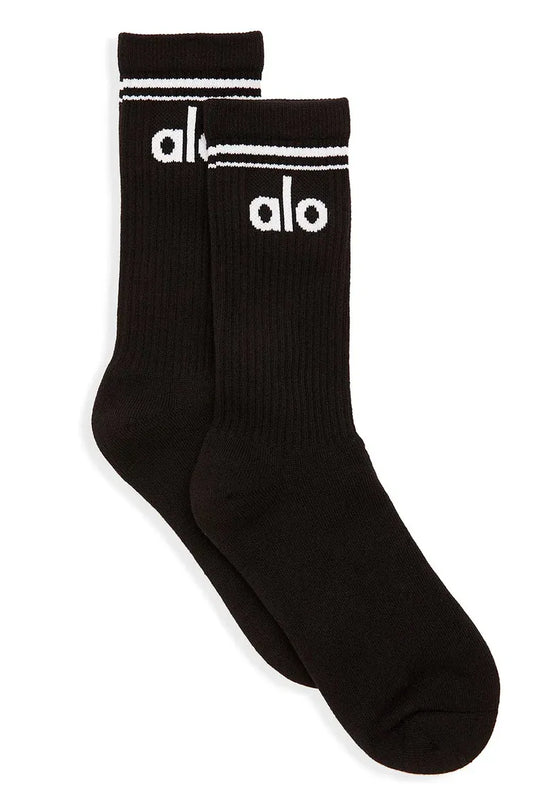 Meia Unisex Retrô Black