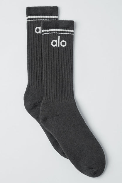 Meia Unisex Retrô Anthracite
