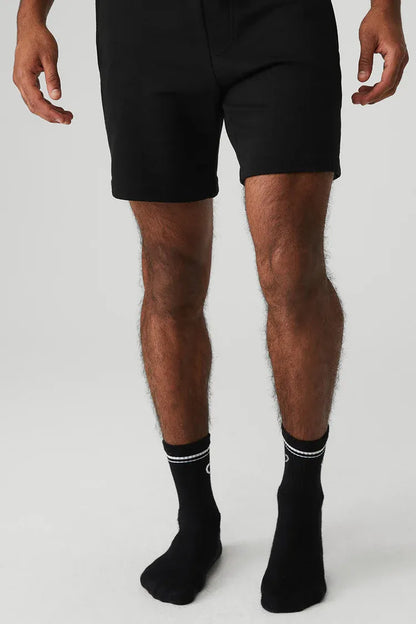 Meia Unisex Retrô Cano Alto Black detalhe
