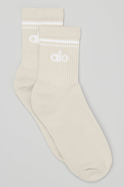 Meia Unisex Retrô Cano Alto Bone