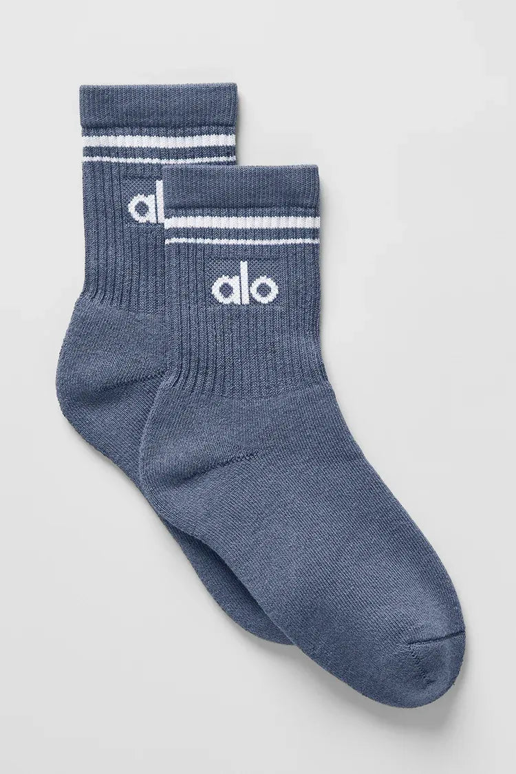Meia Unisex Retrô Cano Alto Bluestone