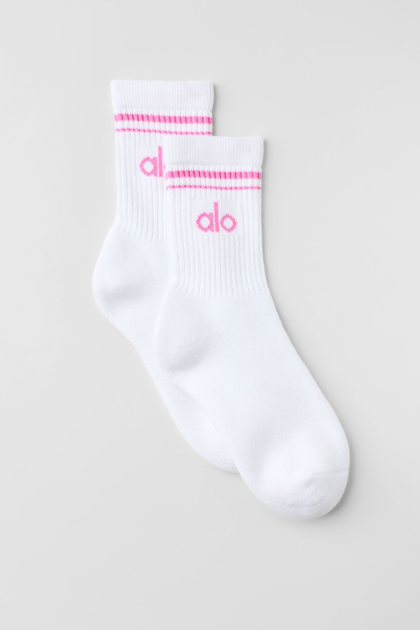 Meia Unisex Retrô Cano Alto White