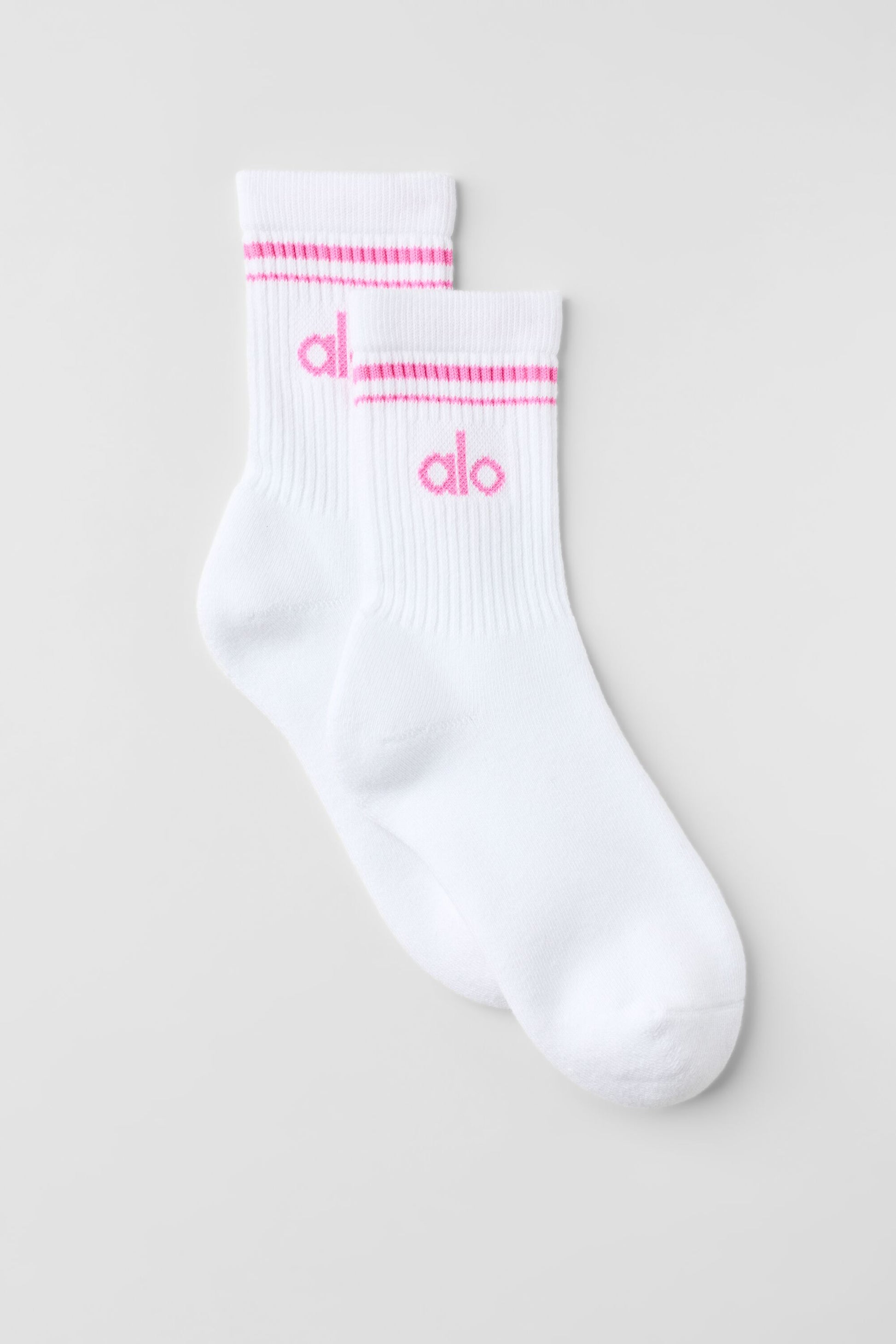 Meia Unisex Retrô Cano Alto White