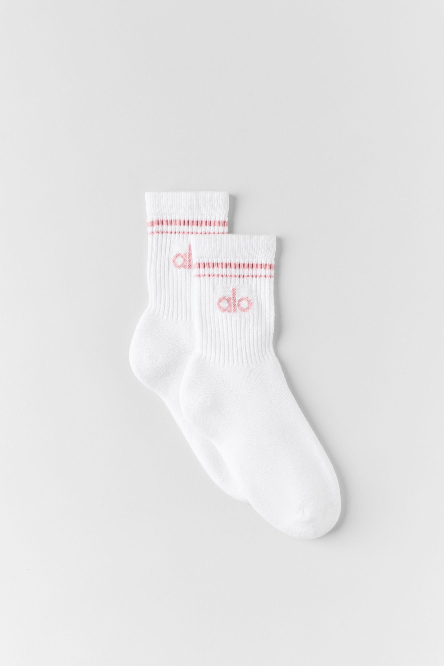 Meia Unisex Retrô Cano Alto White SP26