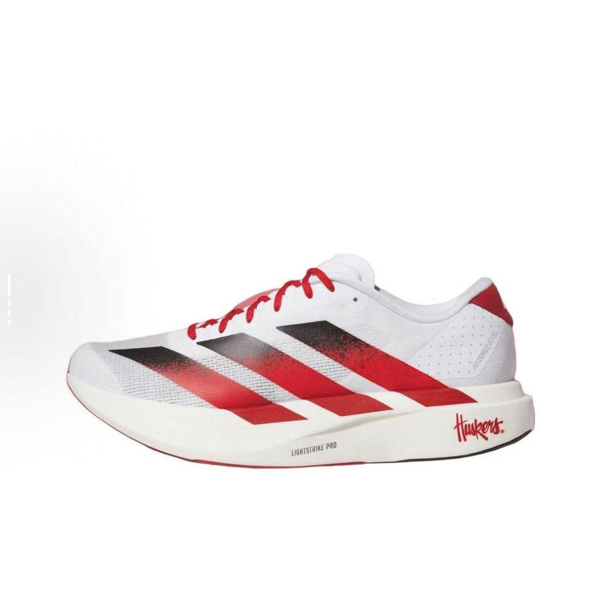 Adizero EVO SL Branco Vermelho Huskers